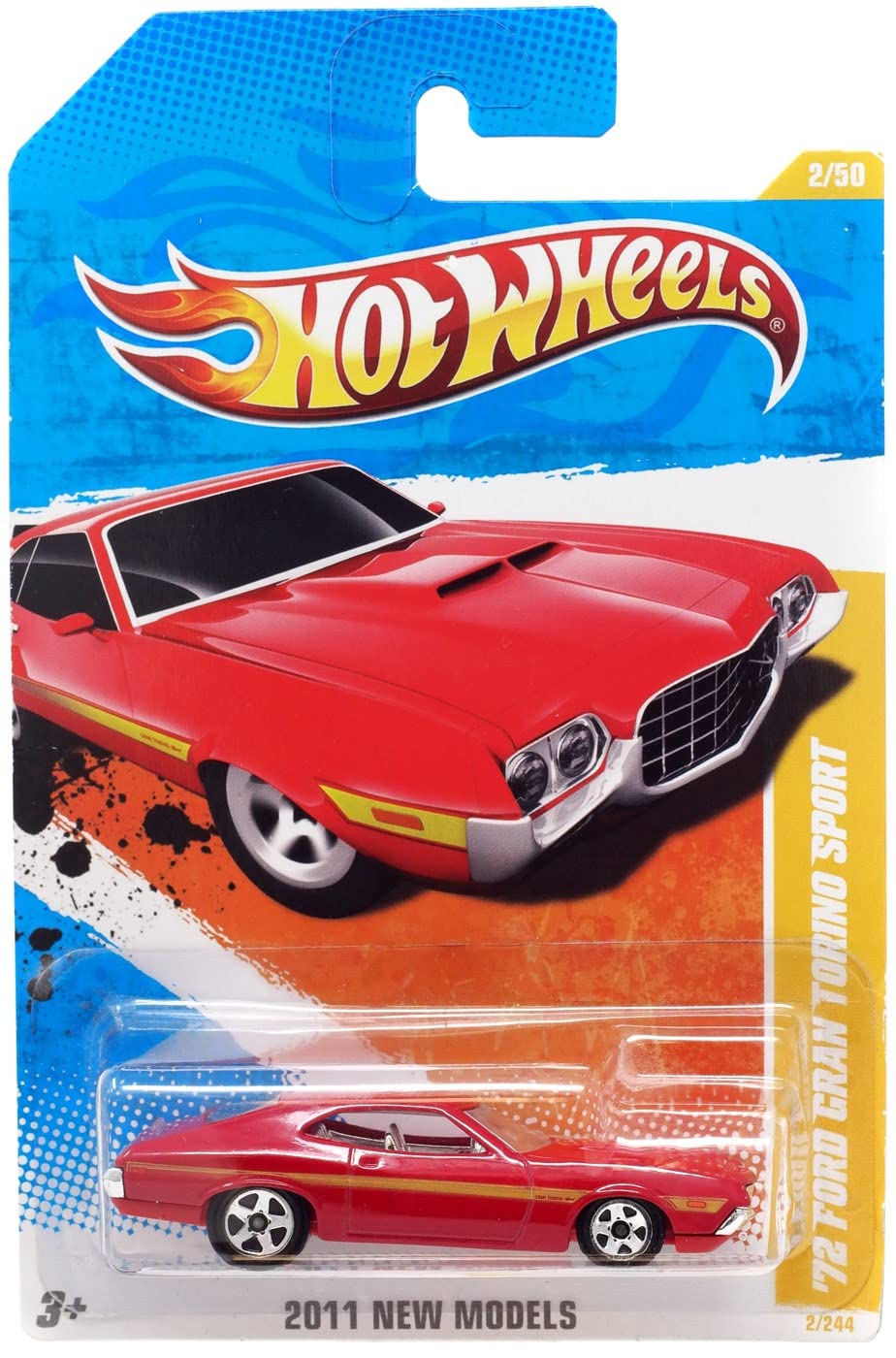 Amazon.com: Hot Wheels 2011, '72 Ford Gran Torino Sport 2/244