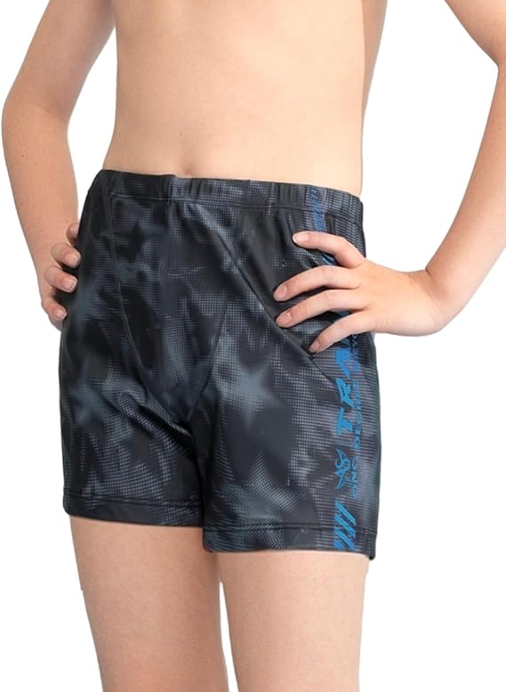 Angel season Swim Jammers Youth Boys Racing Training Swimsuit Pool Training Athletic Swim Shorts for Kids Size 7-14