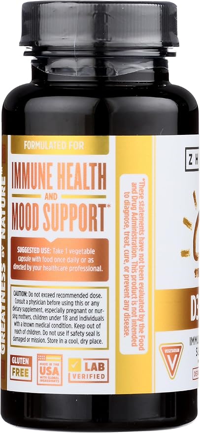 Vitamina D3 + K2 60 Tabletas Zhou Nutrition miniatura 6