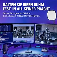 Elgato HD60 X Videó Rögzítő - 1080p60 HDR10/4K30 Streaming Alacsony Késleltetéssel PS5, Xbox Series, PC és Mac Eszközökhöz, OBS Kompatibilis 5