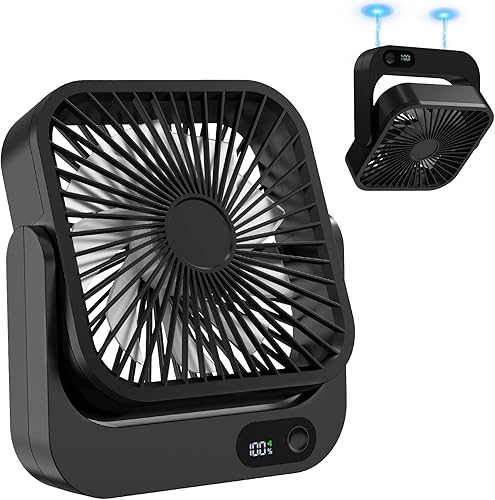 Ventilador de crucero magnético, 8-12 horas de funcionamiento Imprescindible ventilador aprobado para cruceros esenciales 2025, viaje portátil para