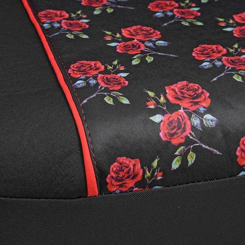 Miniatura 6 de BDK - Fundas de asiento de coche con patrón de dos tonos - estilo chic sin lados - poliéster suave y flexible