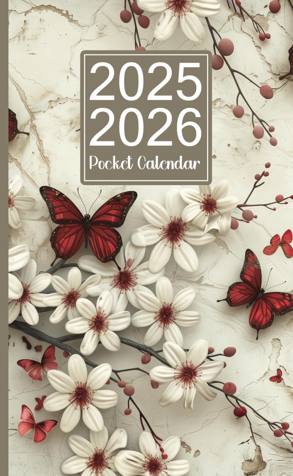 Pocket Calendar 20252026 for Purse Small 2 Year Monthly