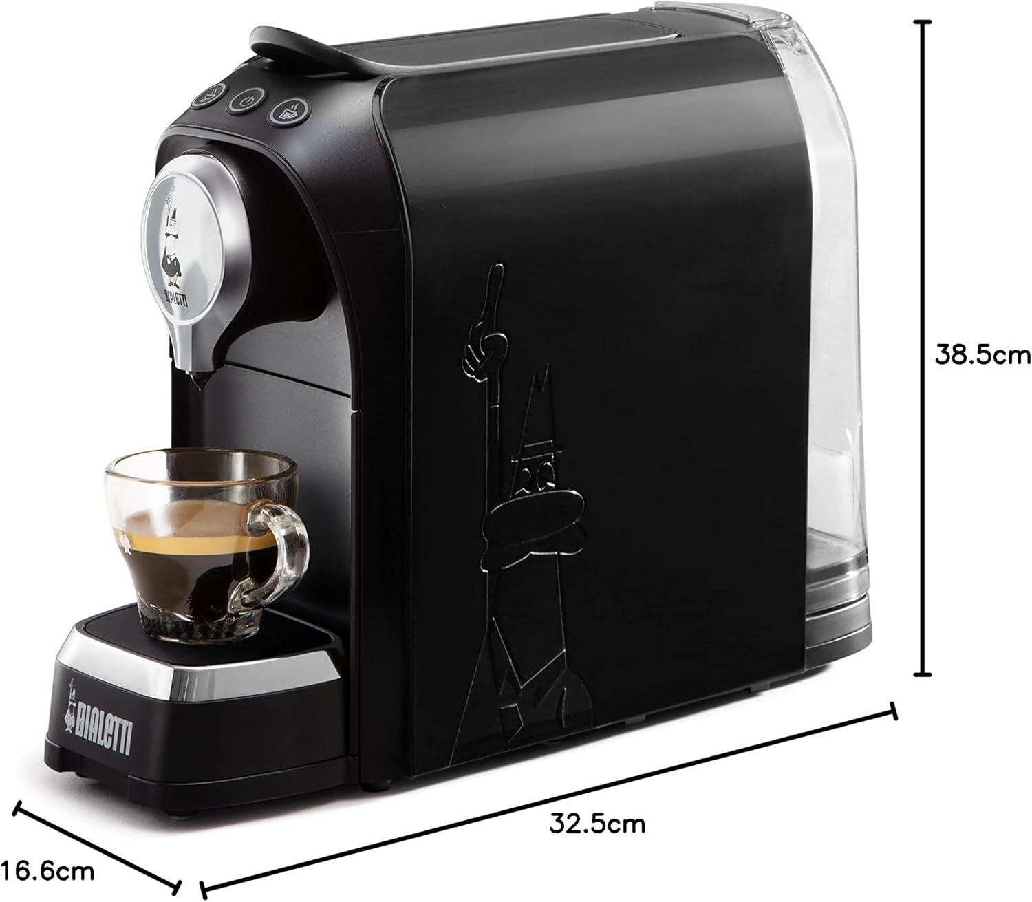 Bialetti'nin %100 geri dönüştürülebilir alüminyum kapsülünün bileşenlerini gösteren diyagram.