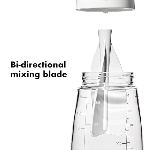 Miniatura 4 de OXO Good Grips - Mezclador de condimentos para ensalada, modelo para girar y servir, Gris