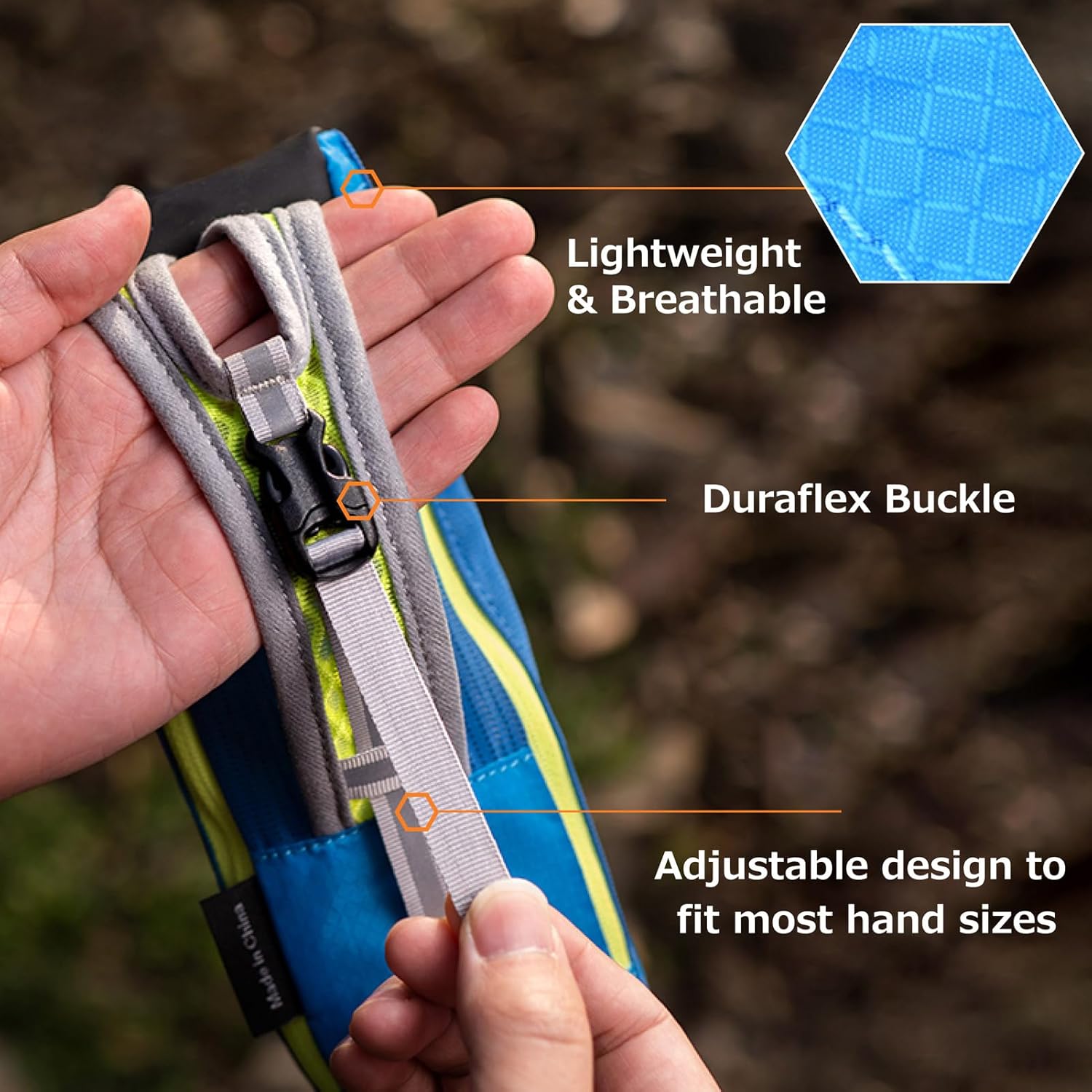 Azarxis TPU Soft Flask Collapsible Water Bottle Running Folding Gel Water Reservoir Handheld for Hydration Pack Hiking Cycling Climbing Jogging Marathon Trail Race