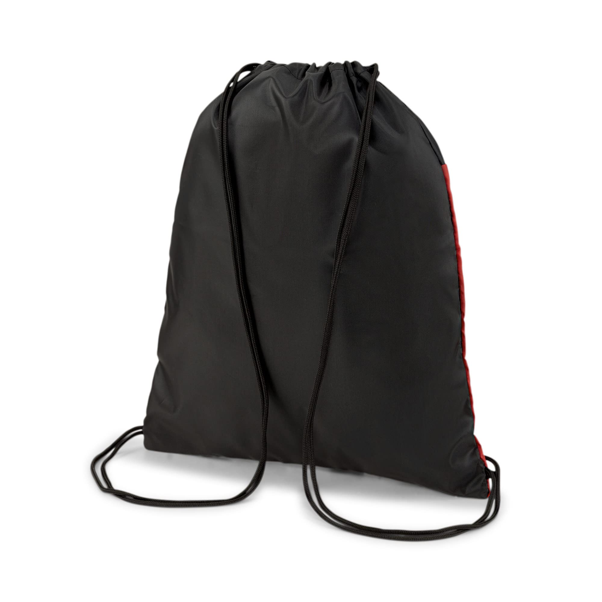 PUMA Unisex-Erwachsene A.C. Milan FTBL Core Gymsack Turnbeutel, Black-Tango Rot, Einheitsgröße