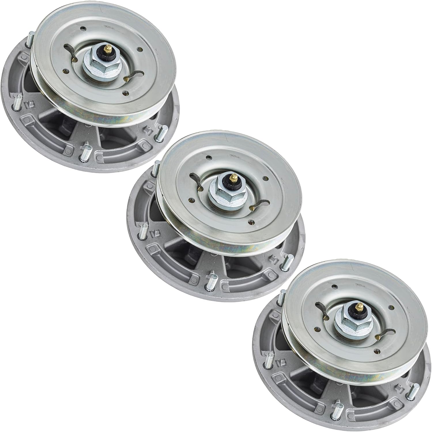 8TEN Deck Spindle Set for John Deere X710 X730 X734 X750 X940 Z540R 60-Inch AM148840 (3 Pack)