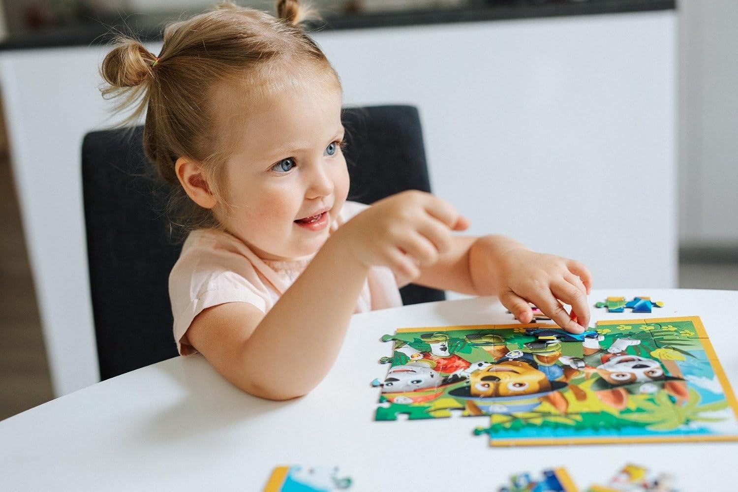 Trefl Holiday Paw Patrol Puzzles 4 in 1 Printing for Children from 4 Years