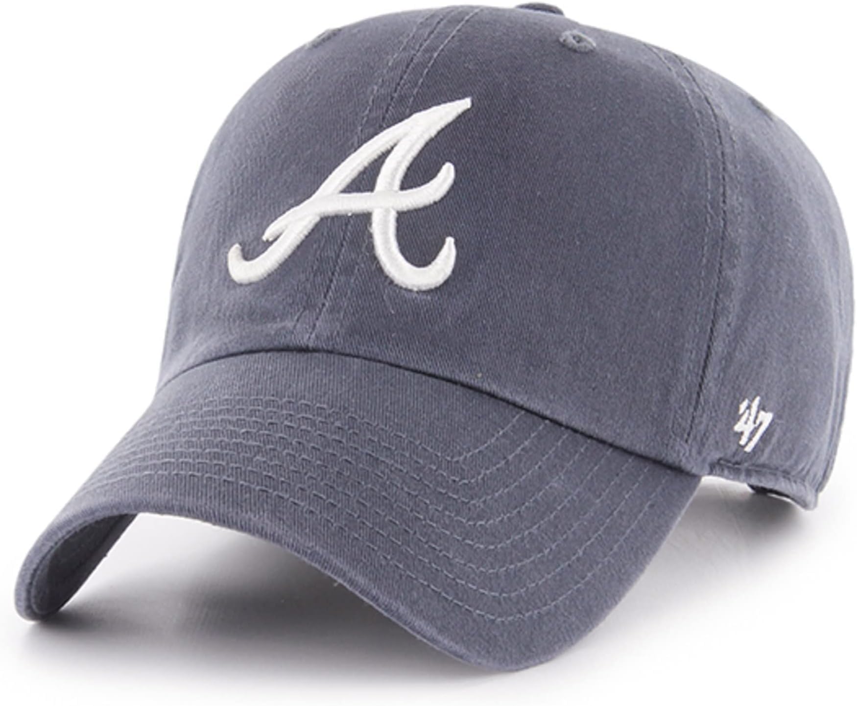 '47 MLB Vintage Navy Clean Up Adjustable Baseball Dad Hat Cap, Adult One Size