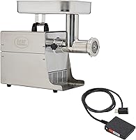 Vista 10 de Molinillo de carne eléctrico Big Bite de acero inoxidable, marca LEM Products