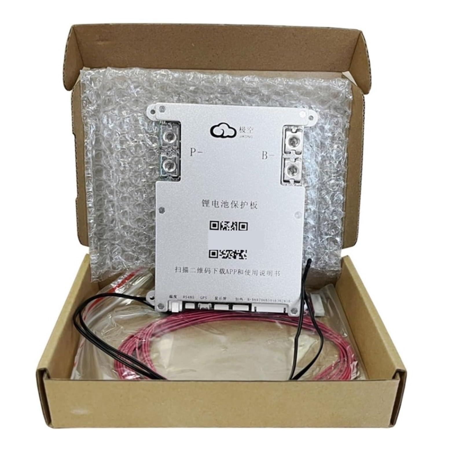 K BMS Battery Equalizer Lifepo4 Battery JK-B2A8S20P 2A Active Balance 4S 12V RS485 8S 24V 200A Battery Protection Module(Jk-b2a8s20p)