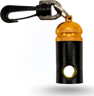 Scuba Choice Heavy Duty Regulator Octopus Hose Holder Clip for Diving, 7-Pound Capacity, Non-Magnetic Gold, Durable & Reliable, Secure Attachment, Dive Accessories