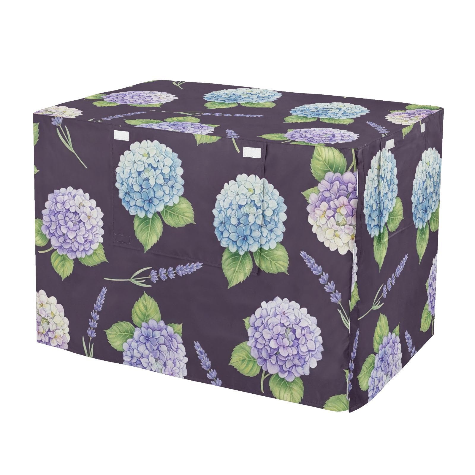 Housse de cage pour chien anti-aboiement vent taille XL bleu violet
