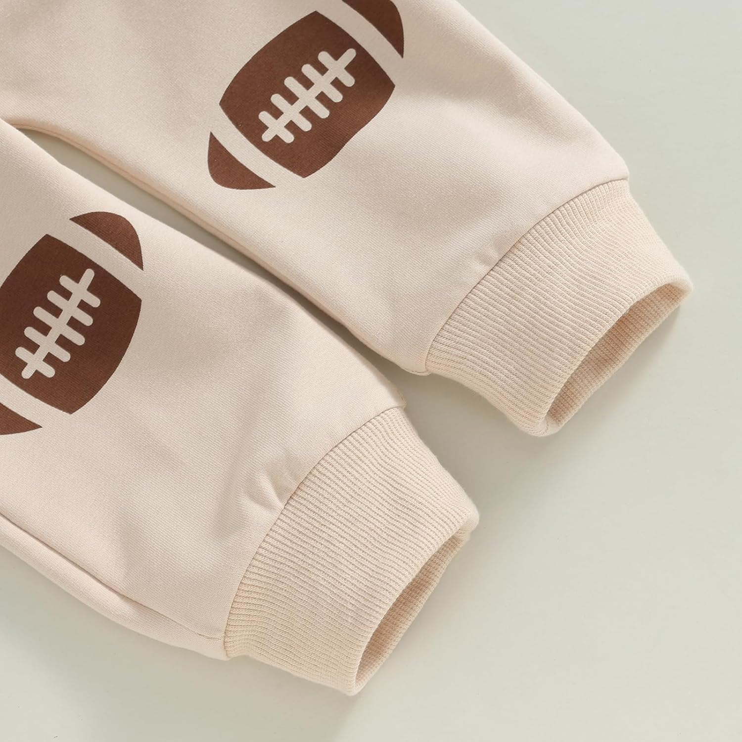 Toddler Baby Boy Football Outfits Rugby Sweatshirt Jogger Pants Set Infant Fall Winter Game Day Clothes - Image 6