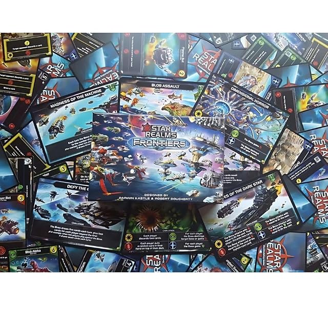 Foto 6 de 8 de Wise Wizard Games Star Realms - Juego en caja, juego central, guerras de colonias y fronteras (3 artículos)