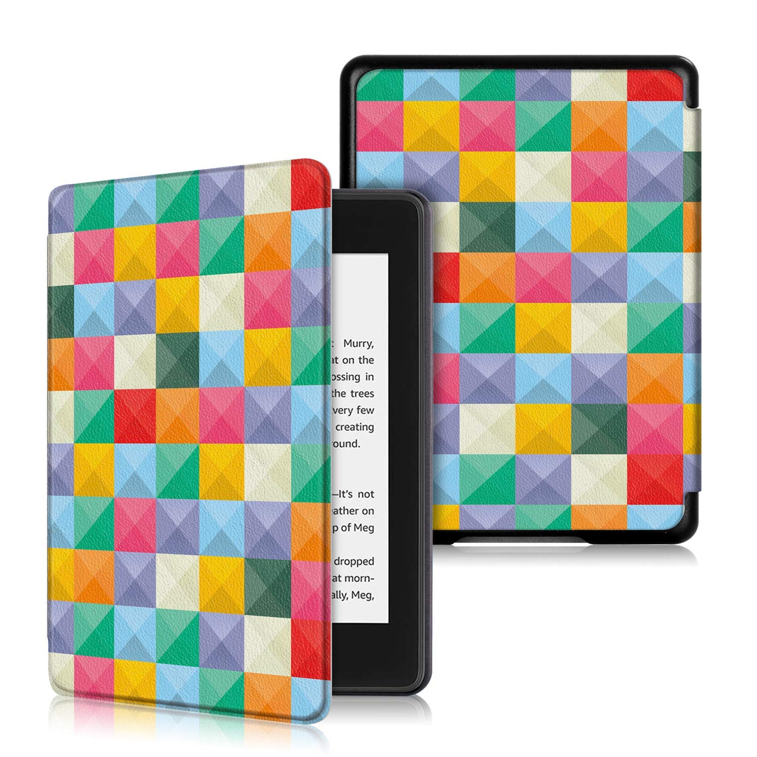 ProElite Slim Smart Flip case Cover for Amazon Kindle Paperwhite 6.8" 11th Generation 2021, Diamonds (Fits Signature Edition Also)-image-20
