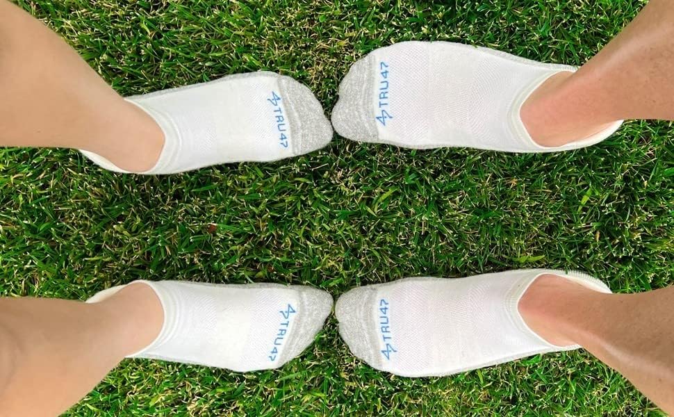 Image of TRU47 Grounding & Earthing Products | Grounding Socks | Socks Made With 99.99% Pure Silver Thread