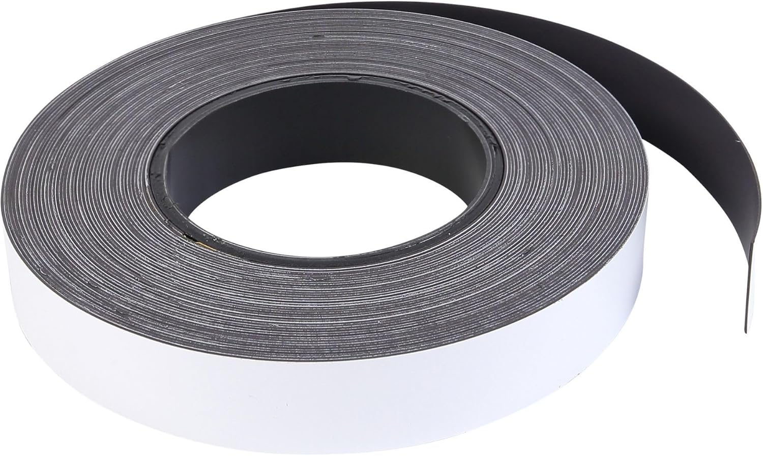 Mastervision 50ft x1 Magnetic Tape Roll, Dry Erase Surface Can Be Written On & Erased, Great for Labeling Metal Shelves, File Cabinets & Dry Erase Boards, Cut to Fit