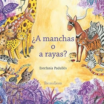 Hardcover ¿A manchas o a rayas? [Spanish] Book