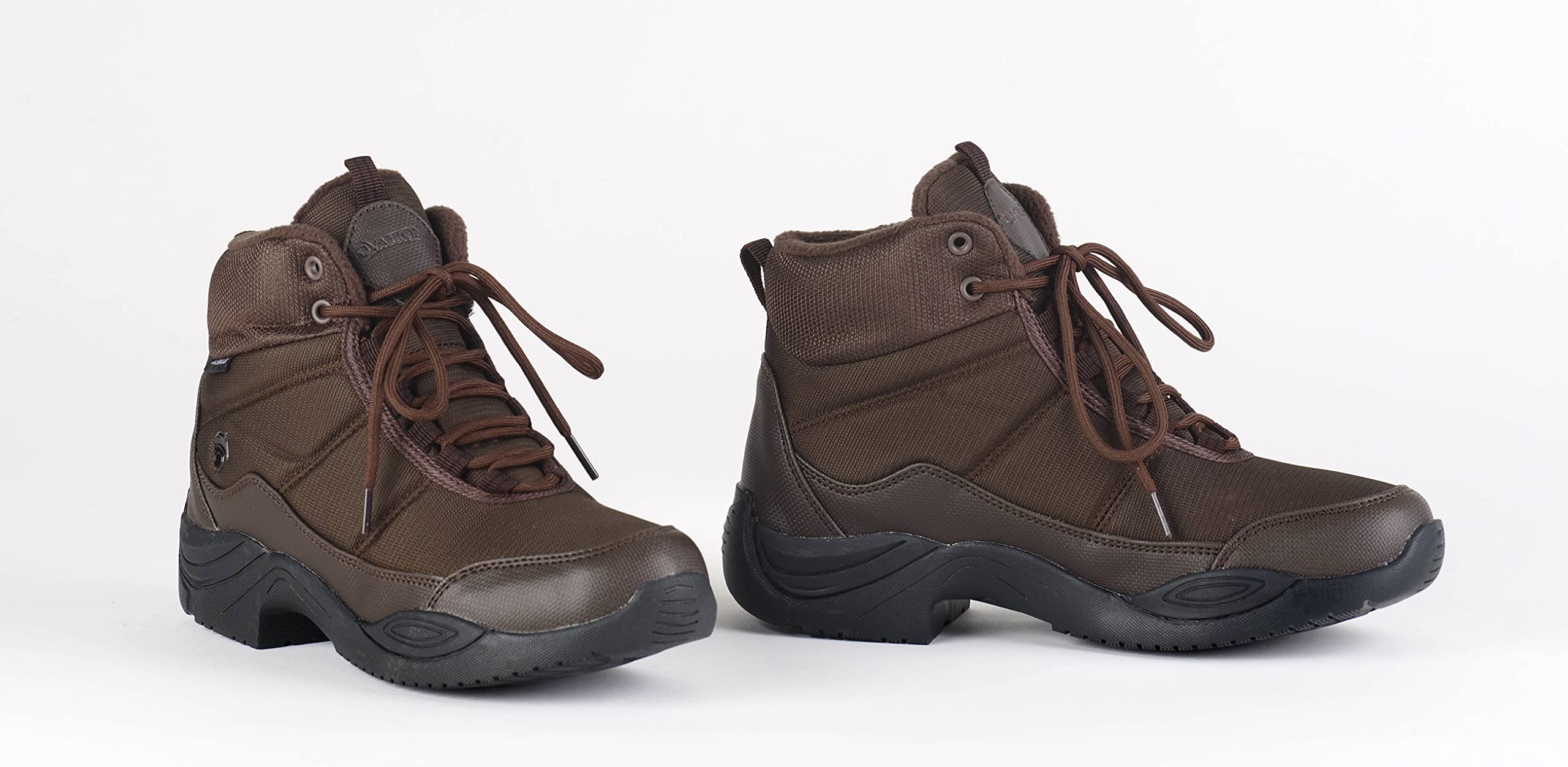 OvationWomen's Comfortable Durable Stylish Weather-Proof Equestrian Horse Heels Down Work Riding Sneaker Boot