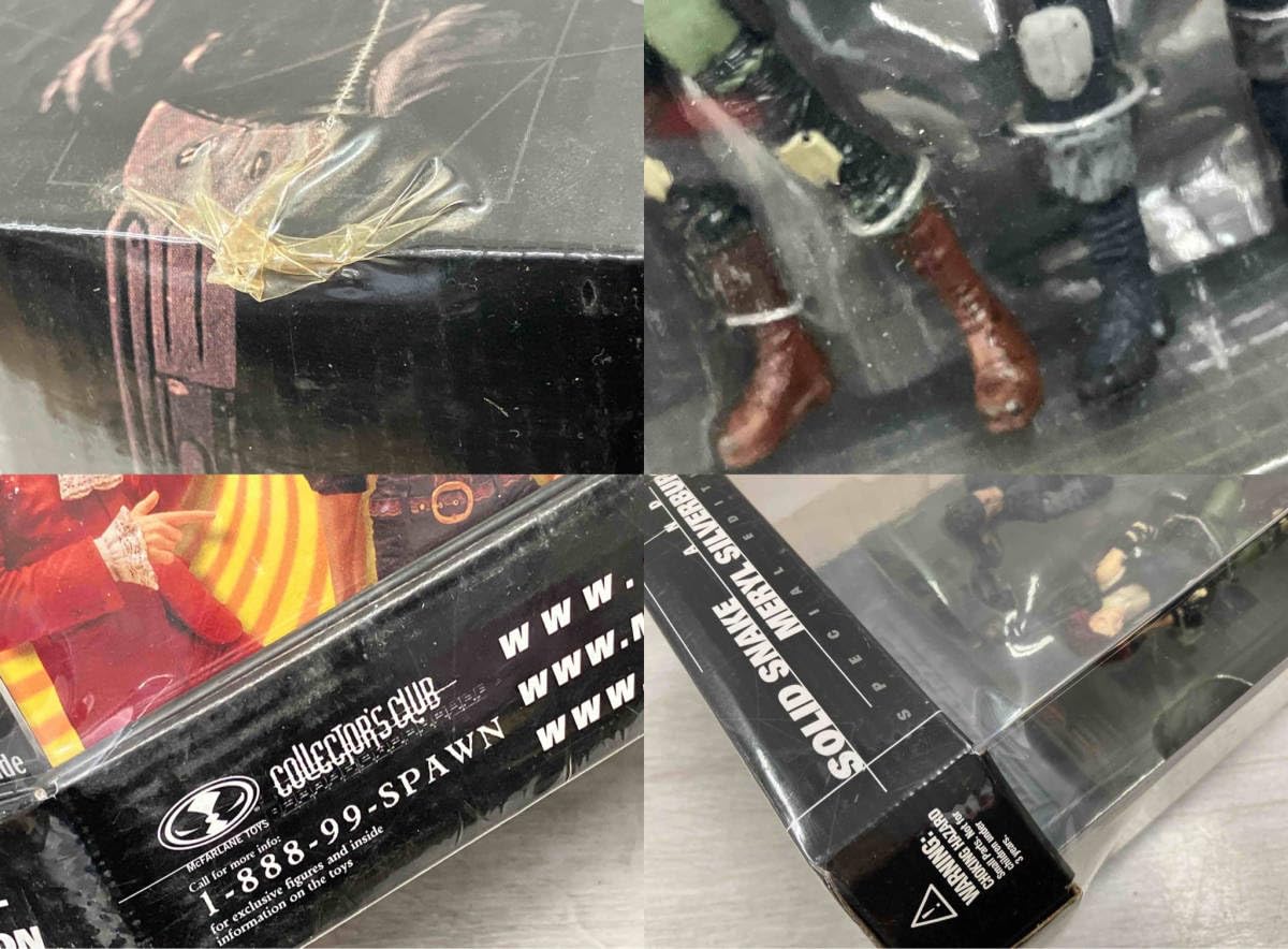 【超レア】メタルギアソリッドフィギュア ソリッドスネーク&メリルシルバーバーグ Amazon.co.jp: McFARLANE TOYS メタルギアソリッド ソリッド