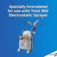 Vista 6 de CloroxPro Total 360 Limpiador desinfectante, espray de limpieza y desinfección industrial, 128 onzas cada uno (paquete de 4) - 31650