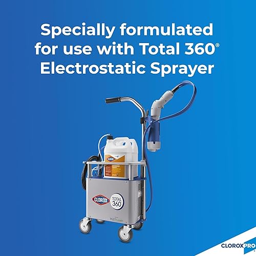 Miniatura 6 de CloroxPro Total 360 Limpiador desinfectante, espray de limpieza y desinfección industrial, 128 onzas cada uno (paquete de 4) - 31650