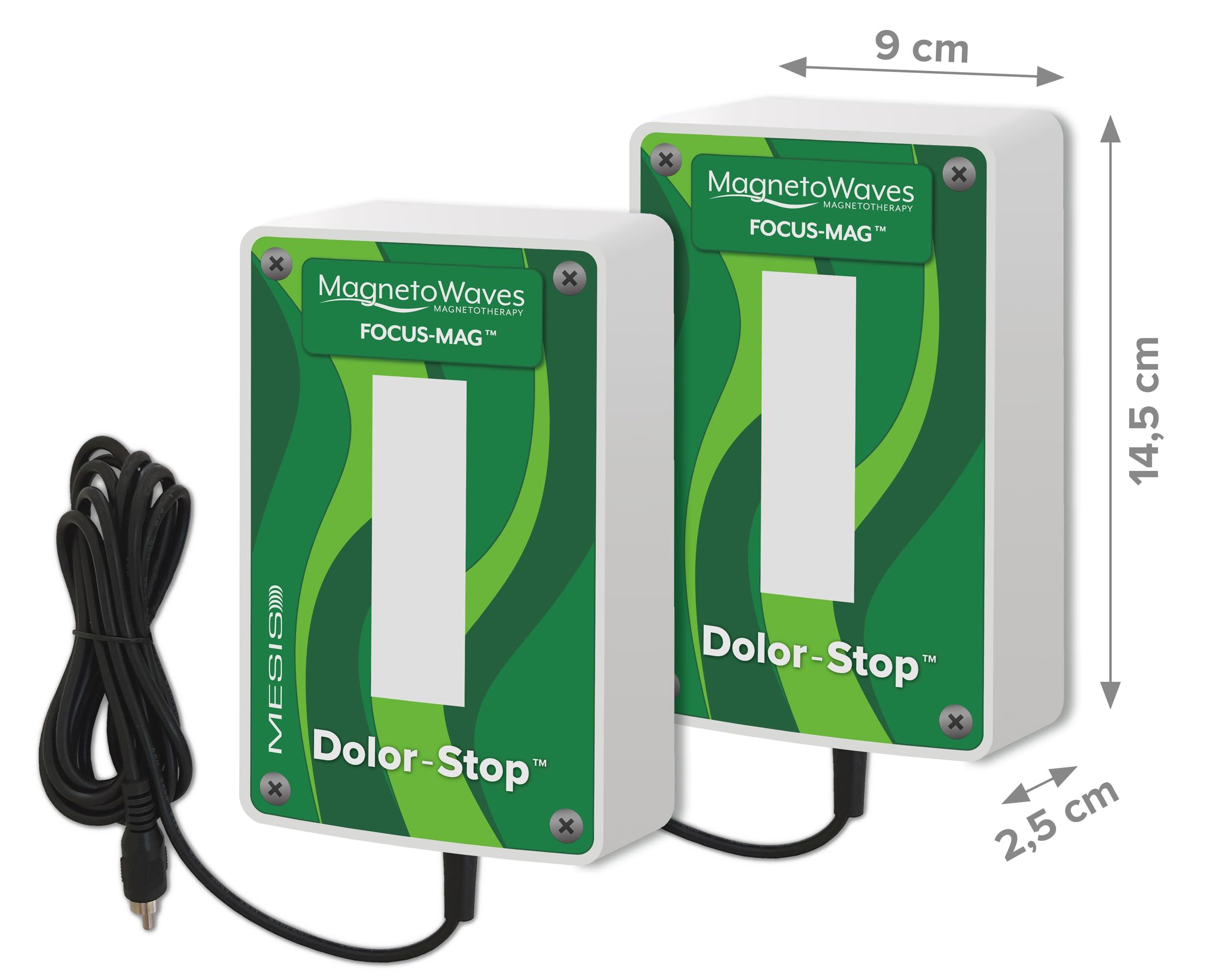 MESIS MagnetoWaves Dolor-Stop Magnétothérapie |Haute fréquence | 5 programmes | 4 canaux