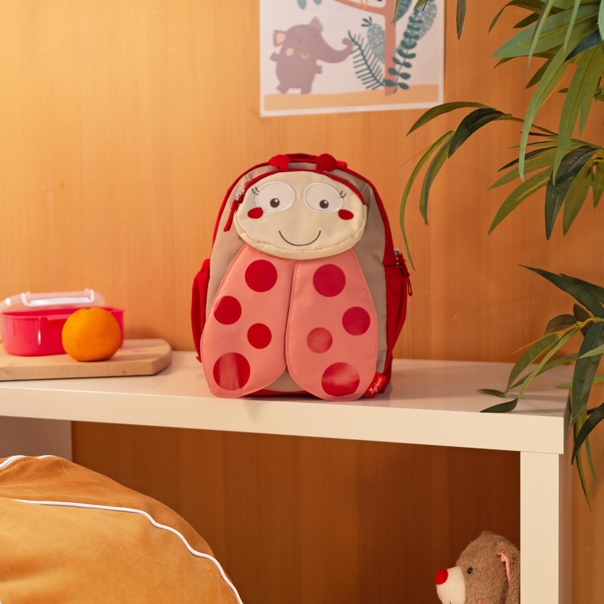 SIGIKID Kinderrucksack Kindergarten-Rucksack robust leicht 5,2 l für Kinder 2-5 Jahre