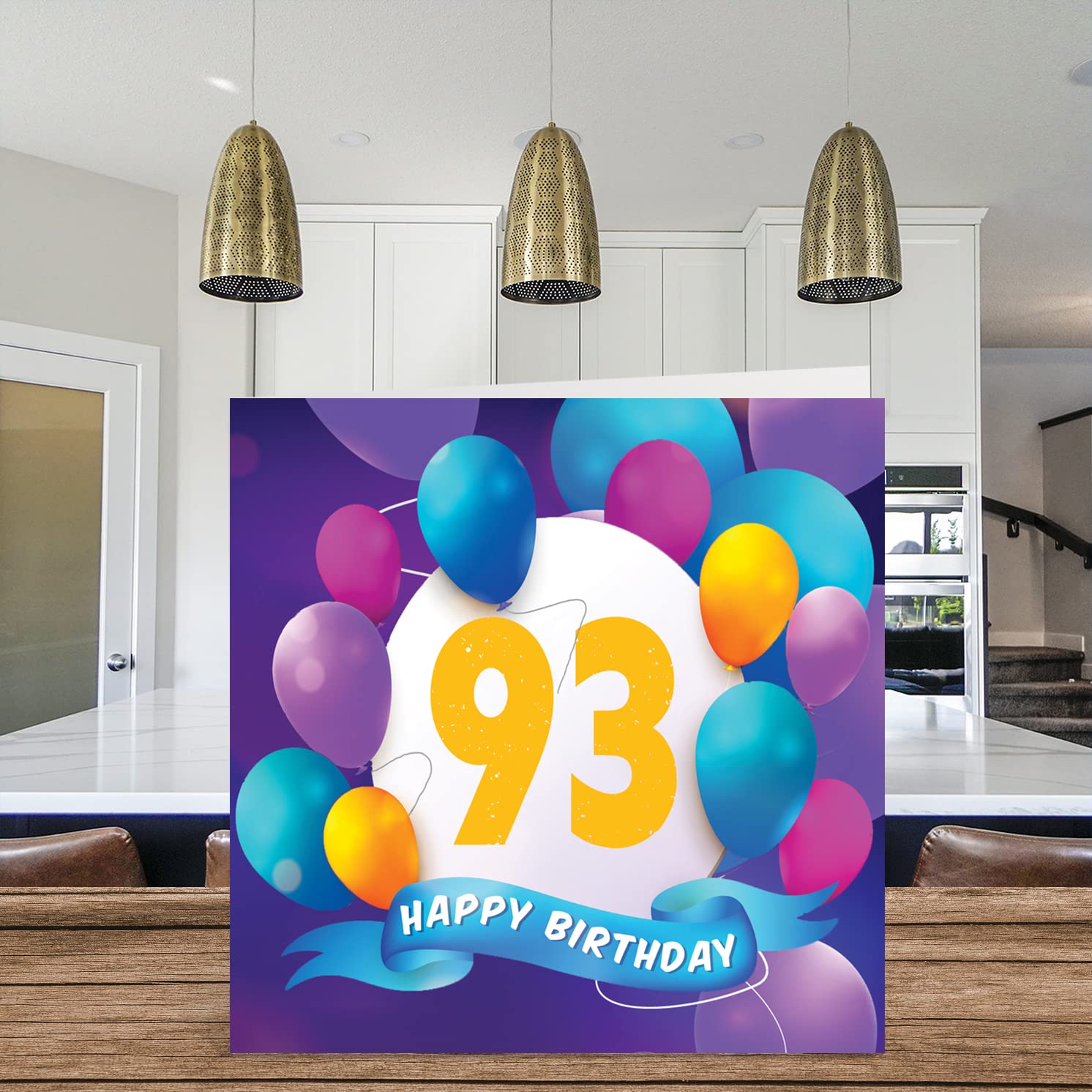 Biglietto di auguri di compleanno con palloncino divertente