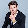 JewelryWe Pair of Watches Digital Watch Stainless Steel Binary Watch Rectangle Bezel LED Sports Watch Blue LED Light Calendar Fashion Cool Partner Watch for Men Women Black / Silver