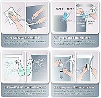 Vista 5 de BDF NA05 lámina de control para ventanas, para controlar el sol y la privacidad N05, negro (muy oscuro), negro