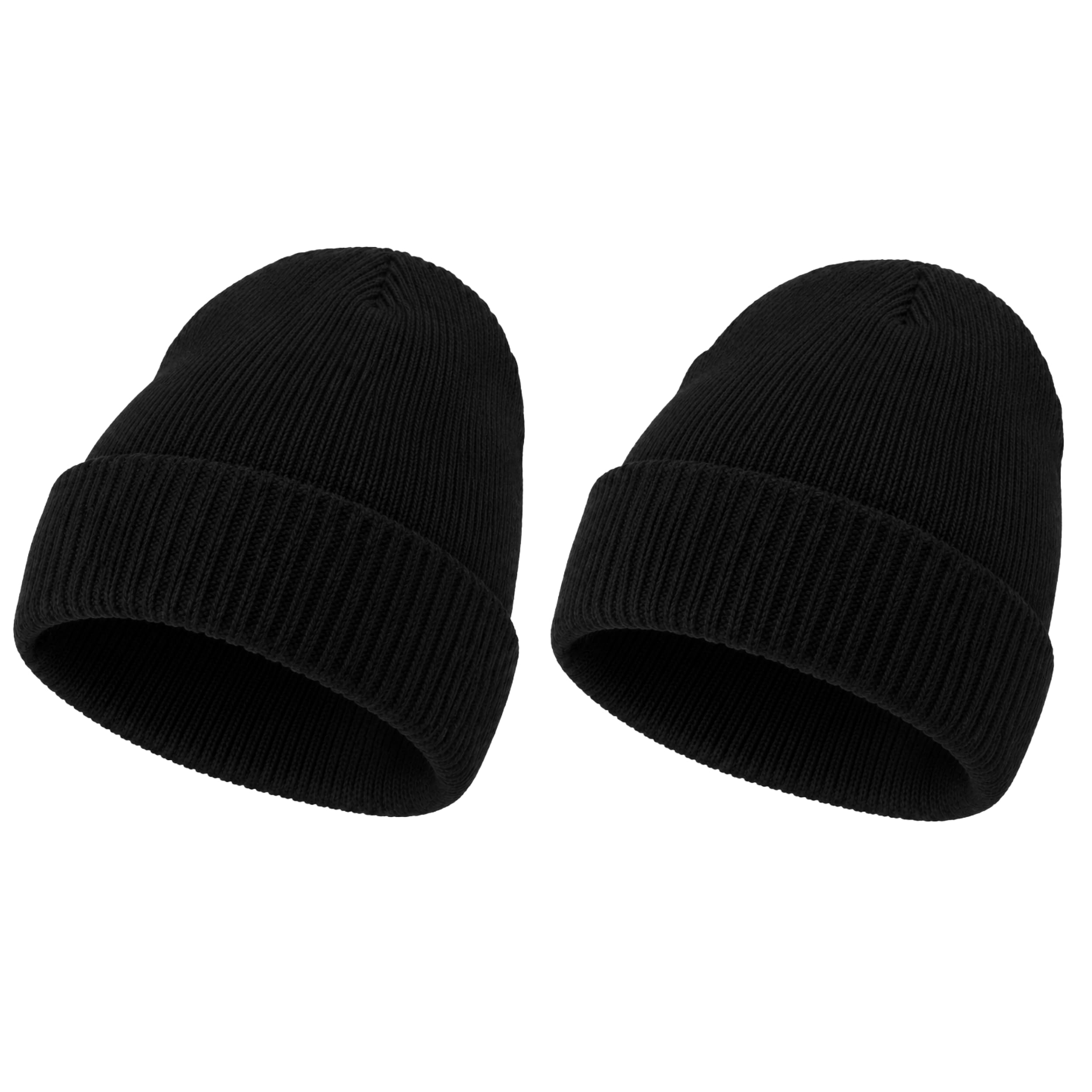 Unisex Winter Beanie Cap for Men and Women Combed Cotton Ribbed Knit Skull Hat | Soft Warm Breathable Winter Cap for Bike Riding, Travel-picture-12