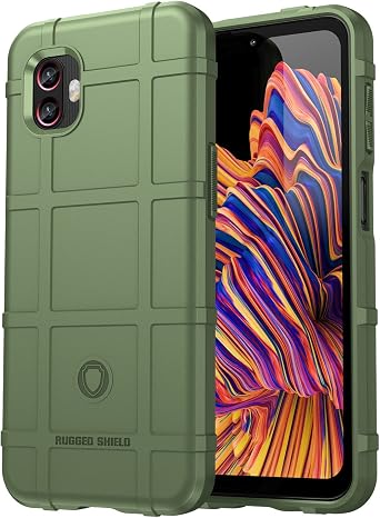 Phone Case for Samsung Galaxy Xcover6 Pro,Case for Galaxy Xcover Pro 2, Rugged Shield Slim Case with Military Grade Shockproof Protection for Galaxy Xcover6 Pro/Xcover Pro 2, HD Green