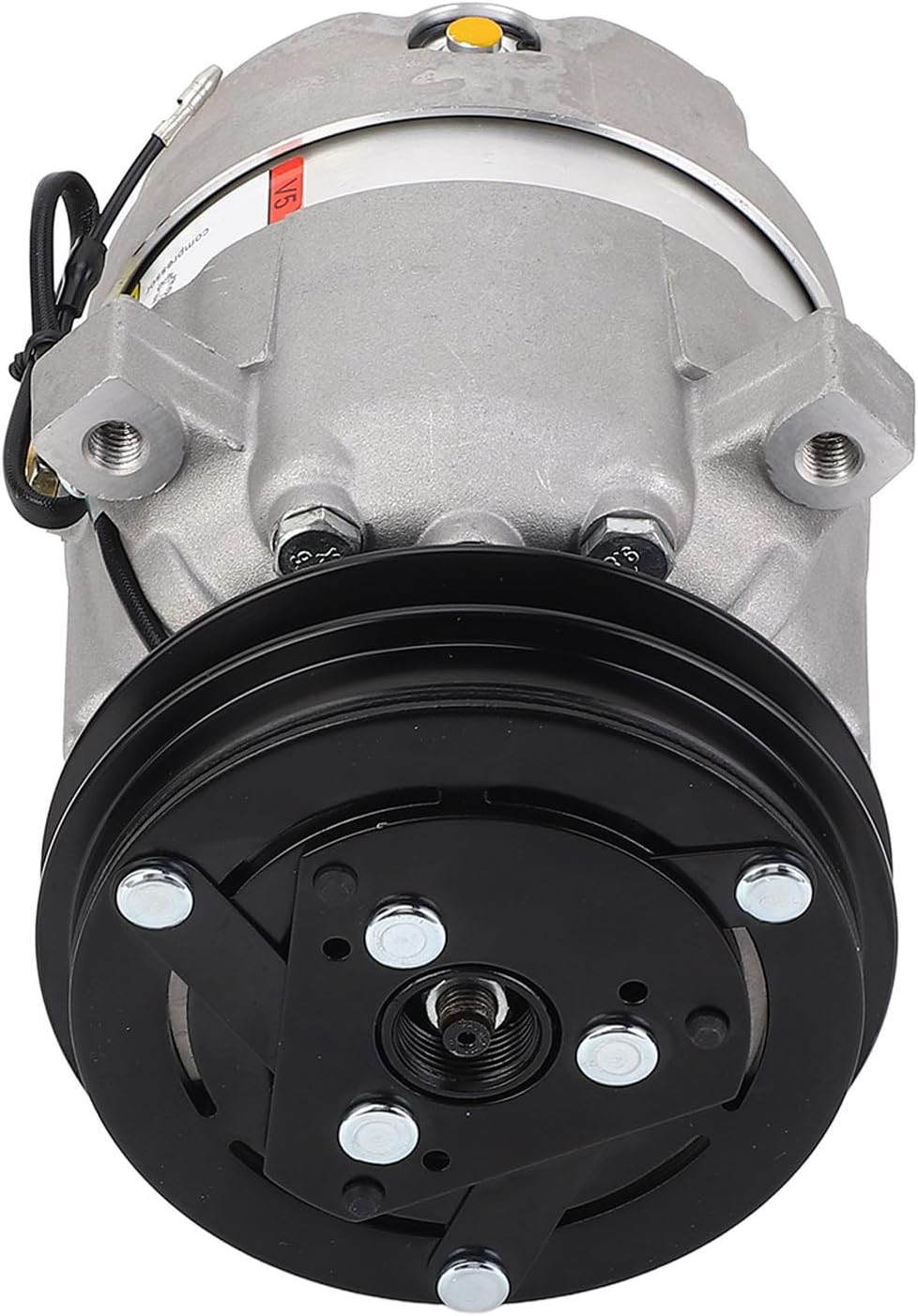 Excavator Air Conditioning Compressor Heavy Duty Alloy Steel 700651 AC Compressor Replacement Direct Fit for DH55 DH60 12V Excavators