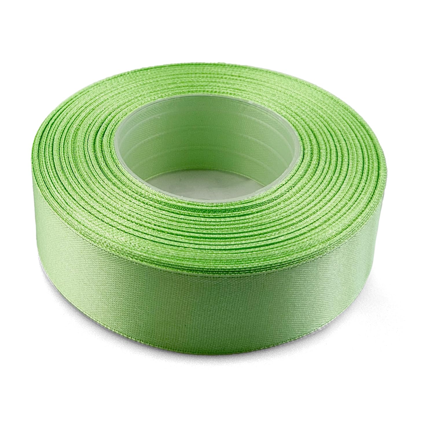 Netuno 1 Roll Celadon Satin Ribbon 25 mm x 32 m 0.98 in x 1260 in for Wrapping Crafts Wedding Birthday Christening Scrapbooking Christmas Cards DIY
