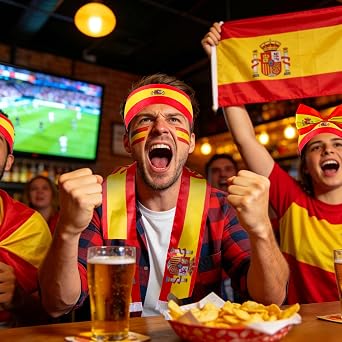 2026 Soccer Fan Cheer Kit, Flag Cape Scarf Headband Drawstring Bag, Sports Game Day Party Supplies for Match Support