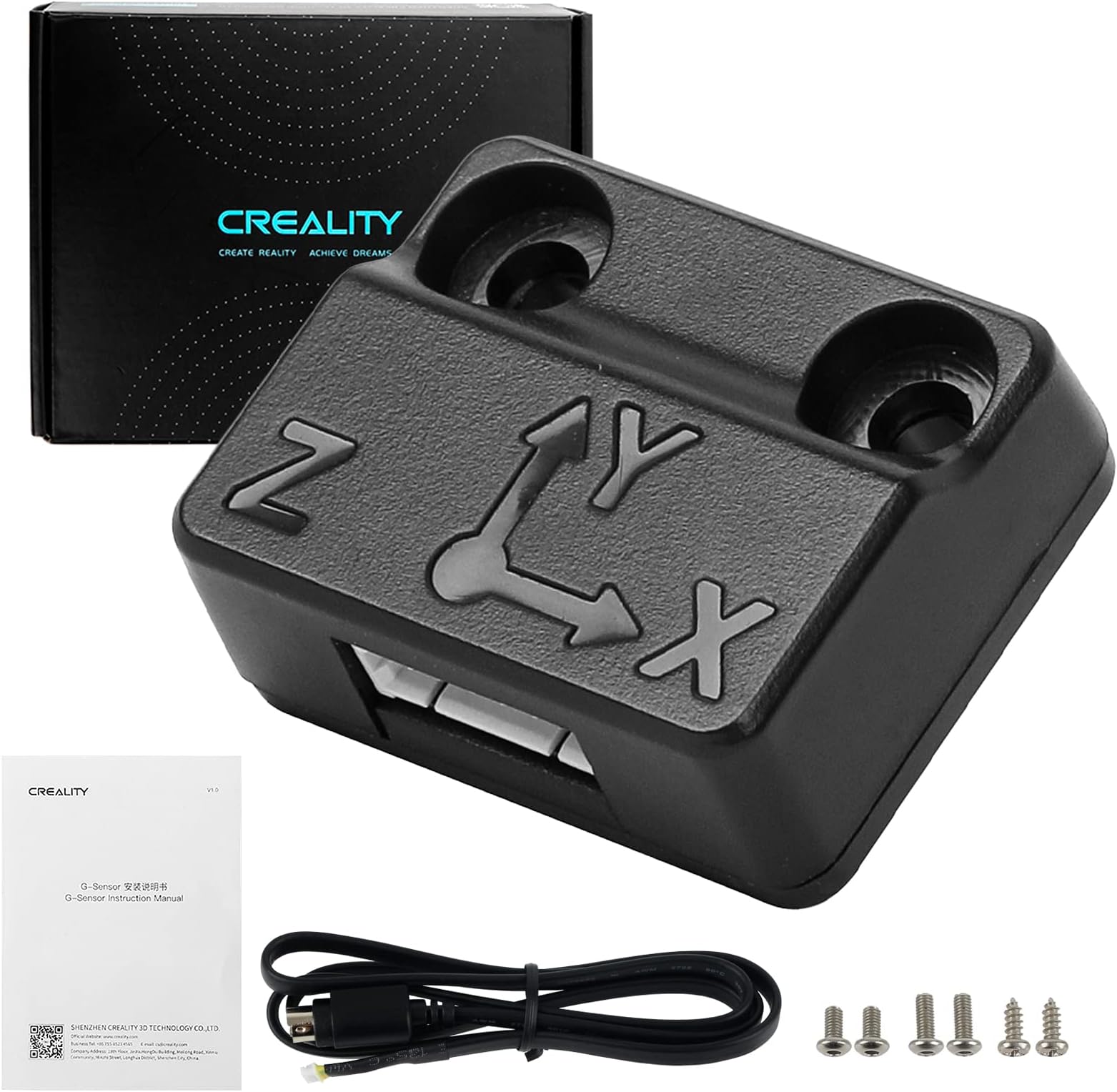 Sonic Pad G Senor ADXL345 Vibration Compensation Sensor Kit for XYZ Axis Reducing Ringing Precise Sensing Contorl Parts