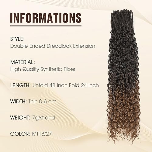 Miniatura 10 de WIGNEE Extensión de rastas SE (24 pulgadas-M1B27)