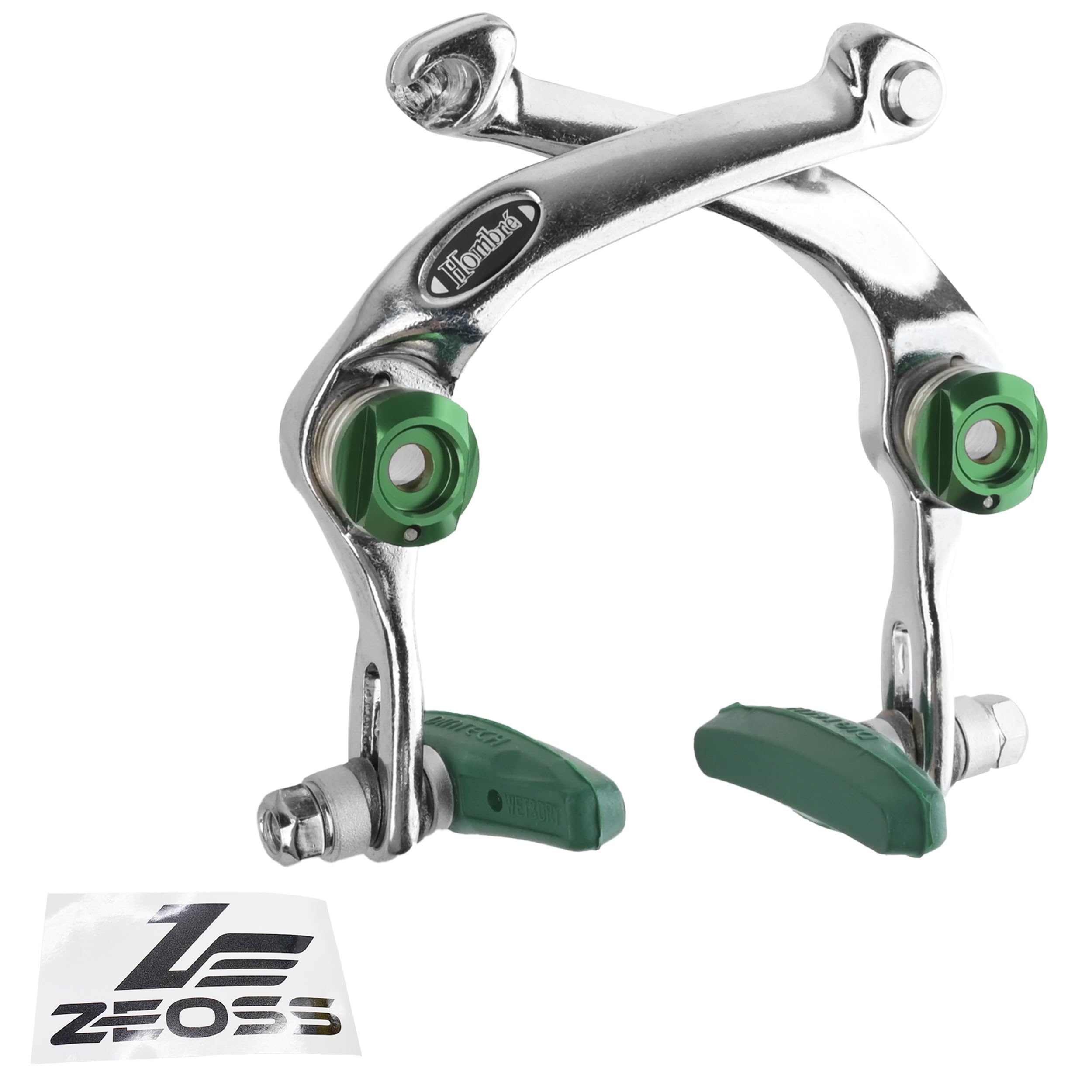 ZEOSS Dia-COMPE AD996 Fiesta Rear U-Brake BMX Bicycle Brake Caliper Silver Sticker DP3254-R-ZEO