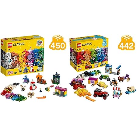 Amazon レゴ Lego クラシック 創造力の窓 11004 ブロック おもちゃ 女の子 男の子 クラシック アイデアパーツ 10715 知育玩具 ブロック おもちゃ 女の子 男の子 セット買い ブロック おもちゃ