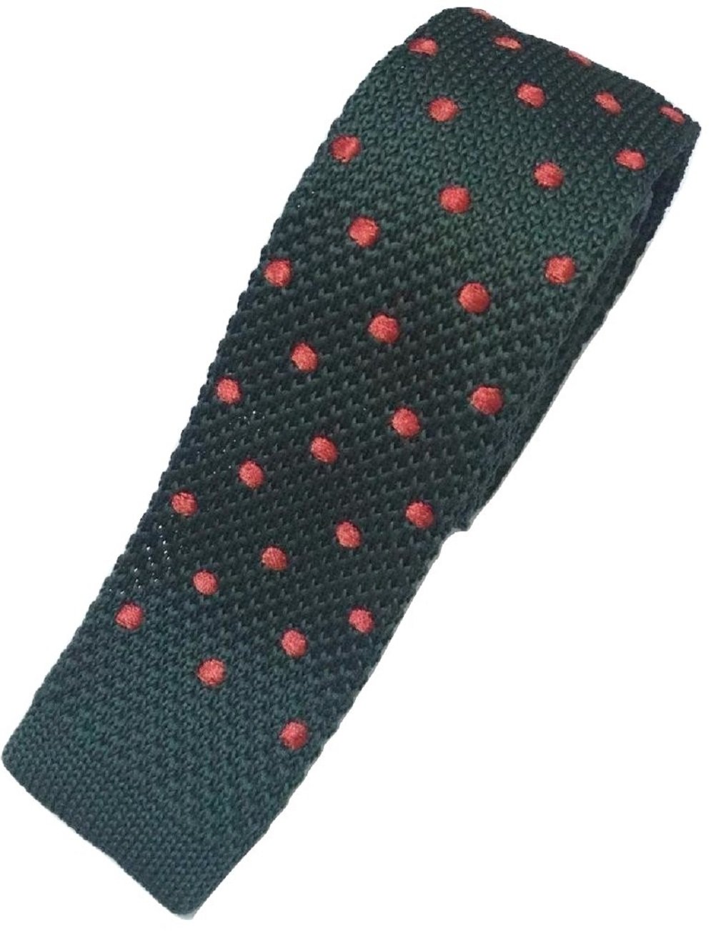L&L® Men's Polka Dot Knit Knitted Slim Woven Tie