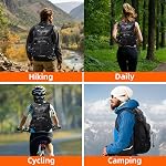 Hydration Backpack Hydration Pack Hiking Backpack with Water Bladder for Kids Man Women Hiking Bag for Cycling Biking Climbing Running