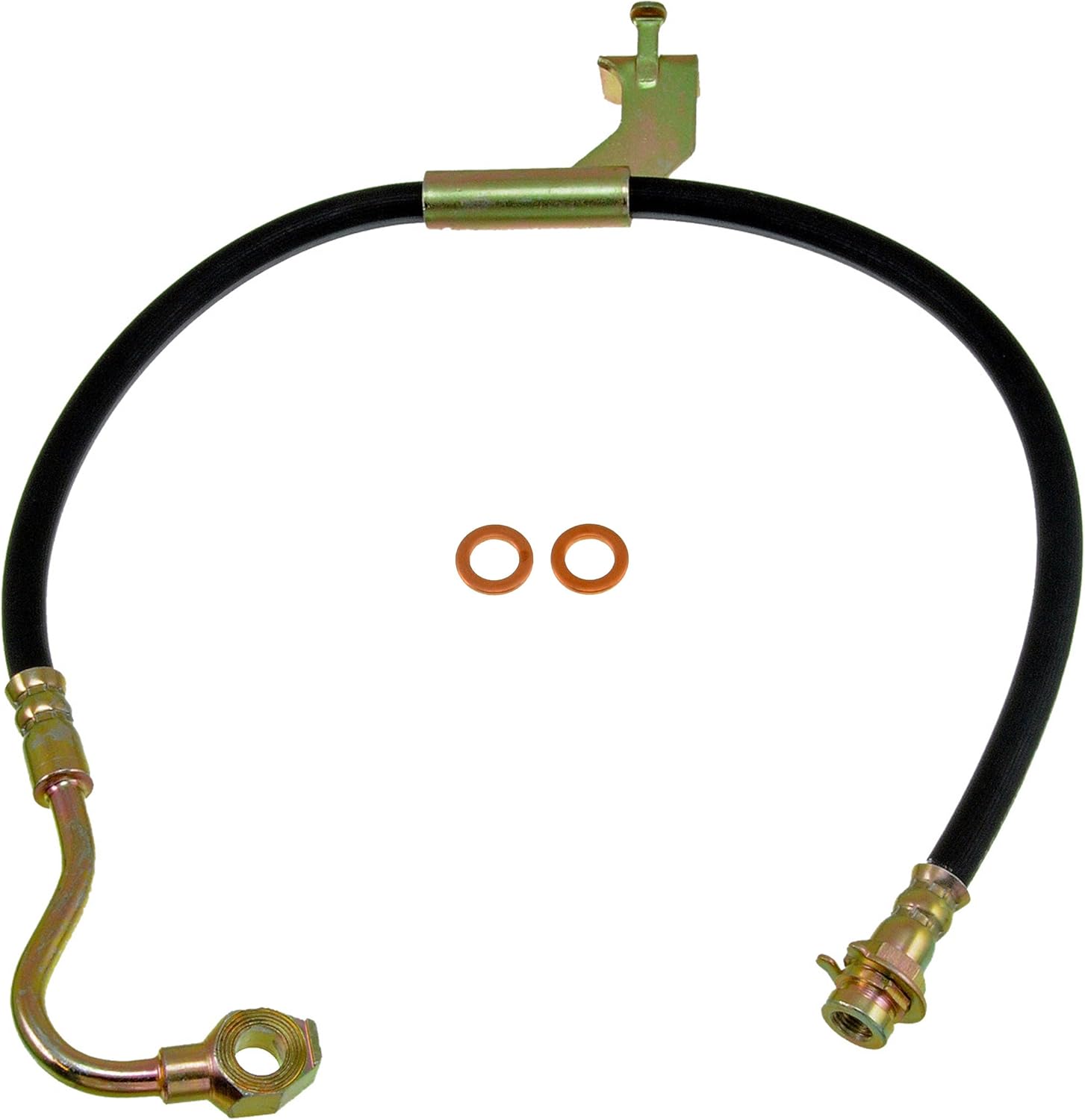 Dorman H38184 Front Driver Side Brake Hydraulic Hose Compatible with Select Chevrolet/GMC Models
