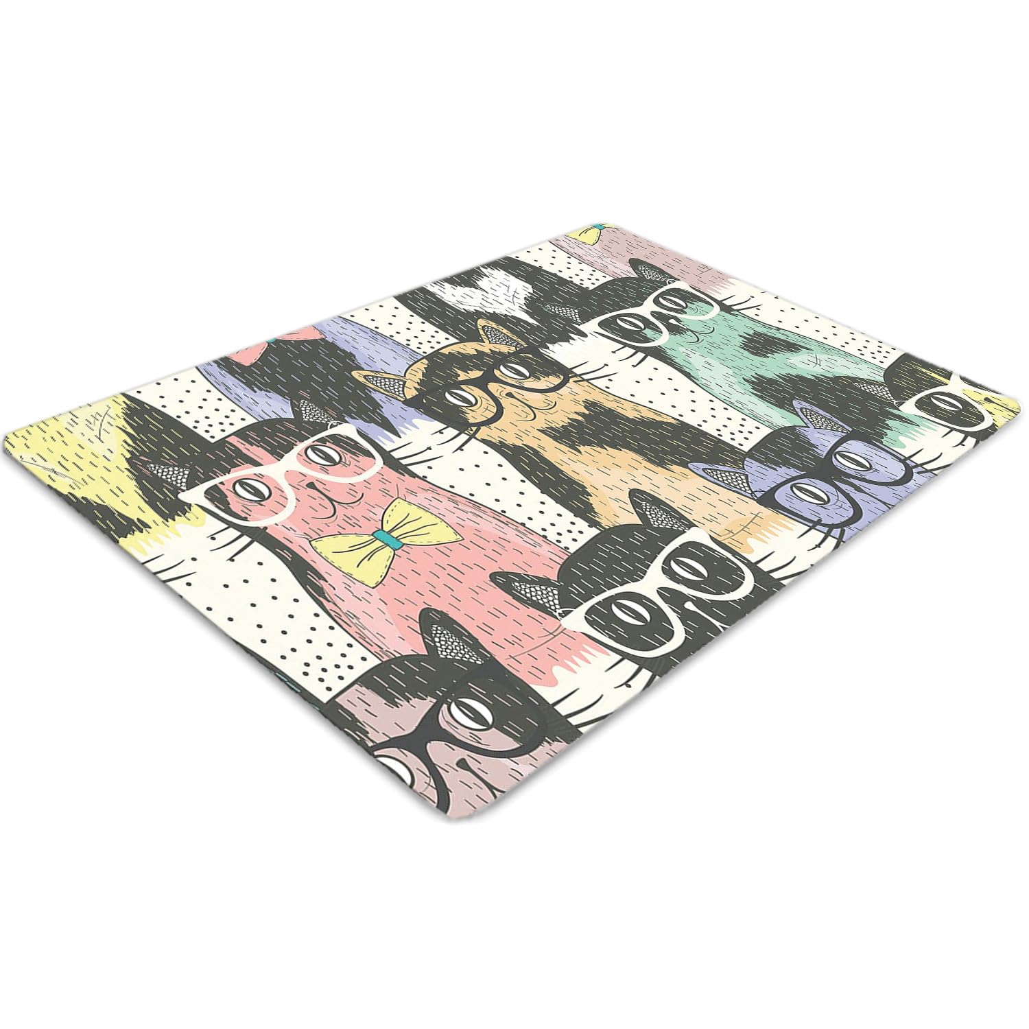 Tapis de chaise facile à nettoyer pour bureau et sol de maison