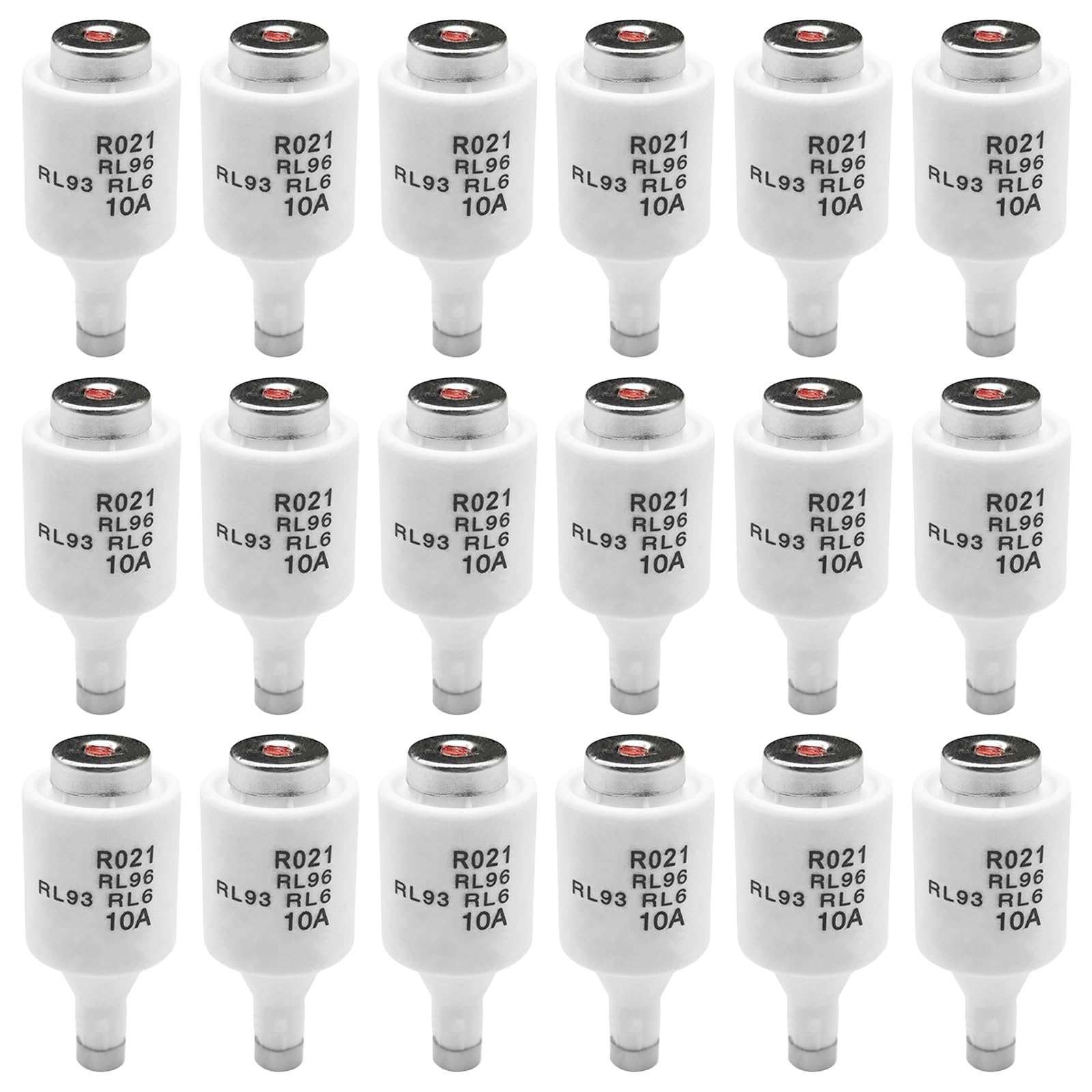 Fusibles Céramique 10A 500V - Lot De 5 - Protection Ligne Et Câbles - Type DII E27