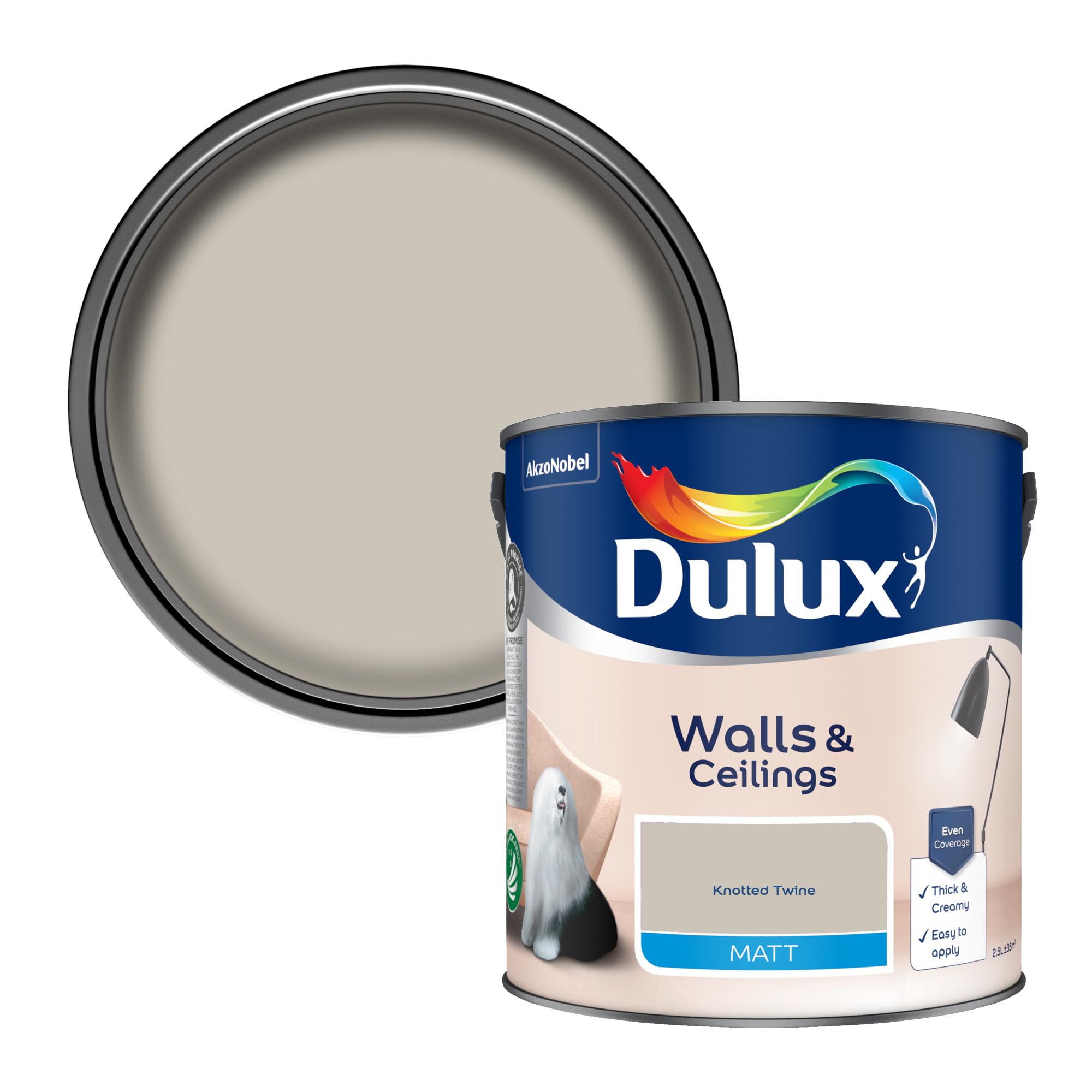 Dulux Matt Knotted Twine 2.5L