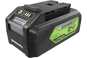 Greenworks 24V 4.0Ah Lithium-Ion Battery: Power Your Outdoor Tools with Eco-Friendly Efficiency