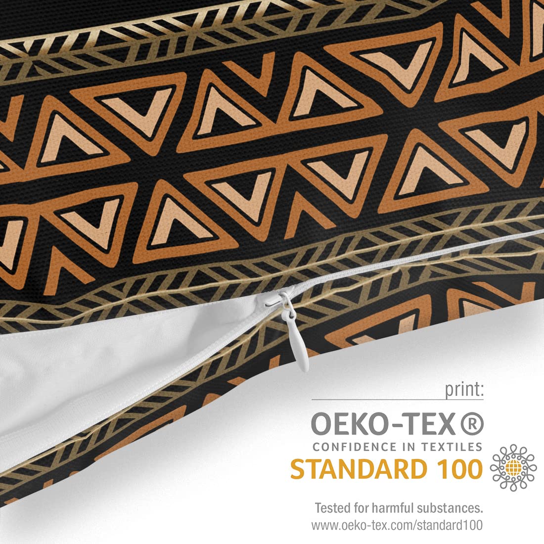 VOID Afrika Elefanten Giraffen Kissenbezug Kissenhülle Sofakissen Kissen Deko Outdoor-Kissen Dekokissen, Kissen Größe:50 x 50 cm